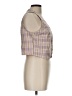 Elodie Purple Sleeveless Blouse Size L - photo 4