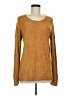 Denim & Co Brown Long Sleeve Top Size M - photo 1