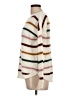 SO 100% Acrylic Stripes Ivory Pullover Sweater Size L - photo 5