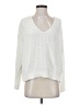Express 100% Polyester White Pullover Sweater Size S - photo 1