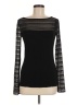 Bailey 44 Black Long Sleeve Top Size M - photo 1