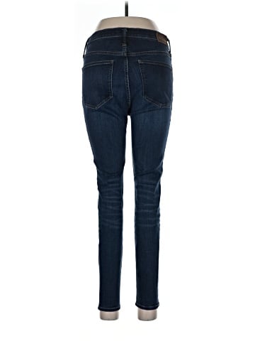 Madewell 9" Mid-Rise Skinny Jeans in Larkspur Wash: TENCEL&trade; Denim Edition (view 2)