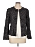 Lafayette 148 New York Tweed Gray Silver Blazer Size 10 - photo 1