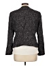 Lafayette 148 New York Tweed Gray Silver Blazer Size 10 - photo 2