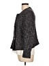 Lafayette 148 New York Tweed Gray Silver Blazer Size 10 - photo 5