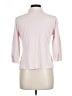 Ann Taylor Color Block Pink 3/4 Sleeve Blouse Size L - photo 2