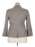 The Fold Houndstooth Gray Blazer Size 16 - photo 2