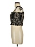 Reset 100% Polyester Black Sleeveless Top Size L - photo 5