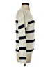 Shein 100% Acrylic Stripes Ivory Pullover Sweater Size 4 - photo 4