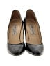 Jimmy Choo 100% Leather Black Heels Size EU 37 1/2 - photo 2