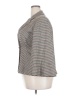 The Fold Houndstooth Gray Blazer Size 16 - photo 5