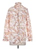 J.Crew 100% Cotton Floral Ivory Long Sleeve Blouse Size 4 - photo 2
