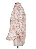 J.Crew 100% Cotton Floral Ivory Long Sleeve Blouse Size 4 - photo 5