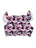 chic soul (chicsoul.com) Floral Pink Swimsuit Top Size 3X - photo 2