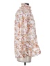 J.Crew 100% Cotton Floral Ivory Long Sleeve Blouse Size 4 - photo 4