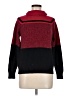Karen Scott 100% Cotton Color Block Red Turtleneck Sweater Size M (petite) - photo 1