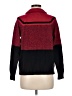 Karen Scott 100% Cotton Color Block Red Turtleneck Sweater Size M (petite) - photo 2