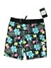 Hurley 100% Polyester Tropical Black Board Shorts Size 7 - photo 1