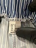 New Style 100% Polyester Stripes Blue Casual Pants Size S - photo 7