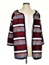 Tabitha Stripes Checkered-gingham Chevron-herringbone Graphic Jacquard Red Blazer Size S - photo 1