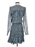 Veronica Beard 100% Silk Paisley Blue Cocktail Dress Size 0 - photo 2