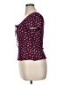 Rewind Burgundy Short Sleeve Top Size XL - photo 5