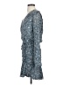 Veronica Beard 100% Silk Paisley Blue Cocktail Dress Size 0 - photo 5