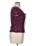 Rewind Burgundy Short Sleeve Top Size XL - photo 4