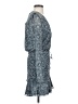 Veronica Beard 100% Silk Paisley Blue Cocktail Dress Size 0 - photo 4