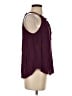 Ann Taylor LOFT 100% Polyester Burgundy Tank Top Size S - photo 4