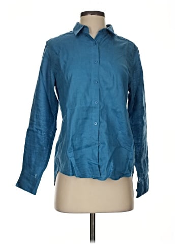 Uniqlo Long Sleeve Button-Down Shirt (view 1)