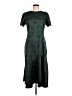 Shein 100% Polyester Green Casual Dress Size 8 - photo 1