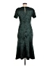 Shein 100% Polyester Green Casual Dress Size 8 - photo 2