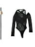 Unbranded Black Bodysuit Size S - photo 1