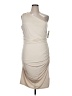 DKNY Solid Tan Cocktail Dress Size 16 - photo 1