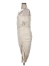 DKNY Solid Tan Cocktail Dress Size 16 - photo 5