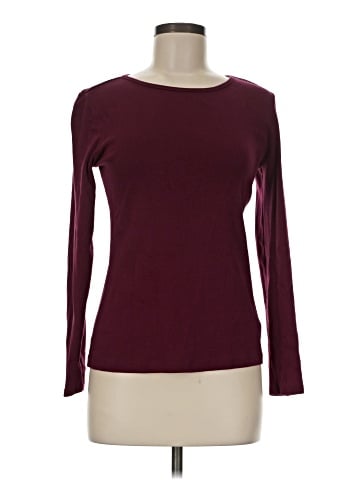 Liz Claiborne Long Sleeve T-Shirt (view 1)