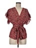 Max Studio 100% Polyester Red Kimono Size M - photo 1