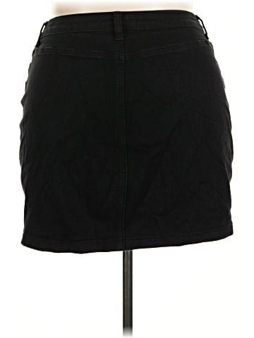 Shein Curve Denim Skirt (view 2)