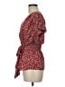 Max Studio 100% Polyester Red Kimono Size M - photo 5