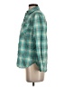 J.Crew Plaid Teal Long Sleeve Button-Down Shirt Size 2 (petite) - photo 5