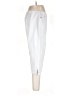 Quacker Factory Solid White Casual Pants Size L - photo 4