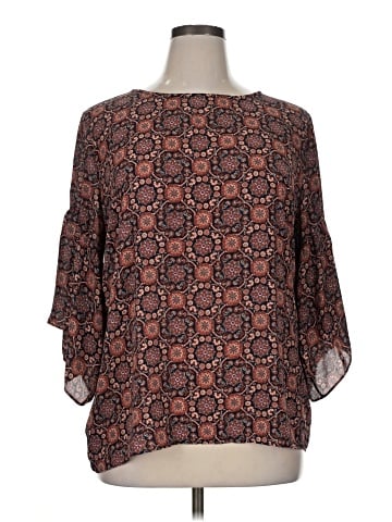 Ann Taylor LOFT Outlet 3/4 Sleeve Blouse (view 1)