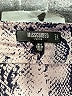 Missguided 100% Polyester Paisley Silver Casual Skirt Size 0 Petite - photo 4