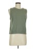 Universal Thread 100% Cotton Green Sleeveless Top Size M - photo 1