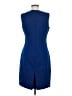 Tahari Solid Blue Cocktail Dress Size 8 - photo 2