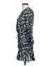 Veronica Beard 100% Silk Print Blue Cocktail Dress Size 0 - photo 5