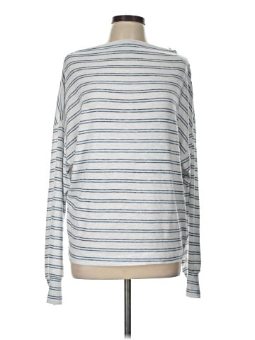 Hem & Thread Pullover Sweater (view 1)
