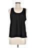 J.Crew 100% Polyester Black Sleeveless Blouse Size M - photo 1