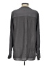 Vince. 100% Silk Gray Long Sleeve Silk Top Size S - photo 2